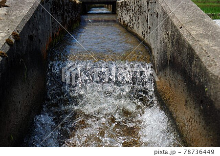 用水路の流れ 78736449