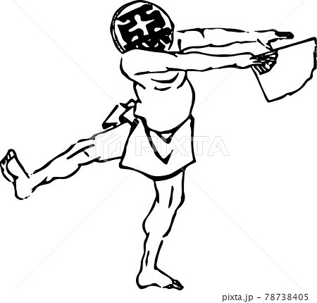 踊る悪の字仮面の男性56 78738405