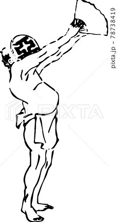 踊る悪の字仮面の男性53 78738419