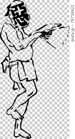 踊る悪の字仮面の男性54 78738422