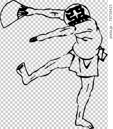 踊る悪の字仮面の男性55 78738425