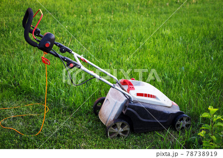lawn mower on the lawn lawn mower on the lawn 78738919
