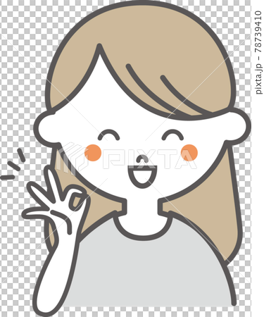 女性姿勢圖 78739410
