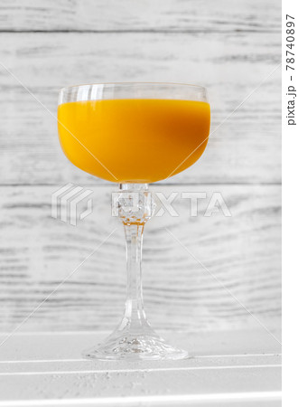 Glass of Mango Cocktail 78740897