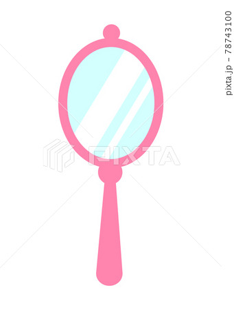 Hand Mirror Princess Party Vector Illustration Hand Mirror Princess Party Vector Illustration 78743100