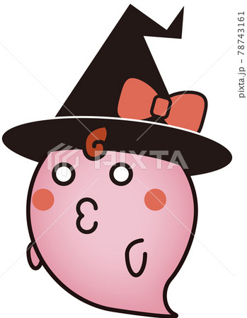 リボン付き帽子まんまるおばけ4 78743161