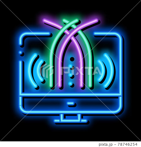 data science neon glow icon illustration data science neon glow icon illustration 78746254