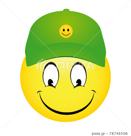 Vector illustration of Cartoon emoticon smileyのイラスト素材