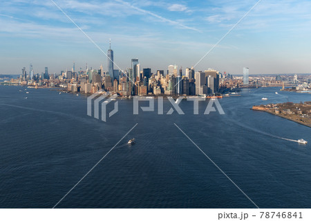 Lower Manhattan in New York City 78746841