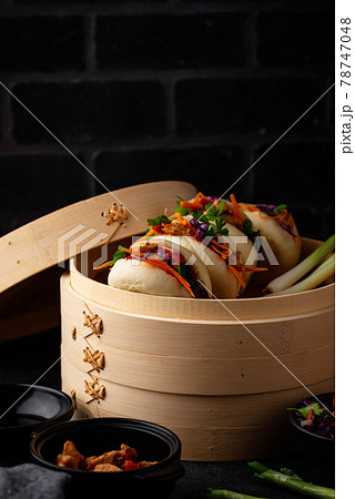 Taiwanese gua bao, Asian hamburger Taiwanese gua bao, Asian hamburger 78747048