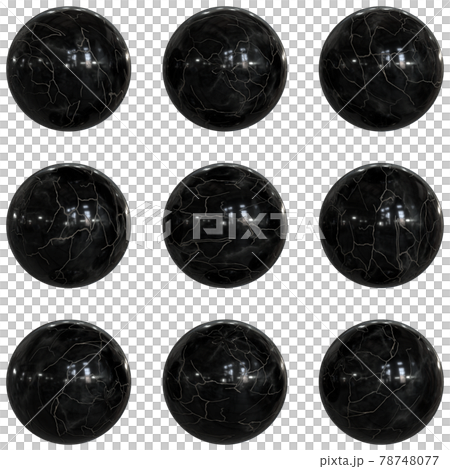 Marble sphere graphic material 78748077