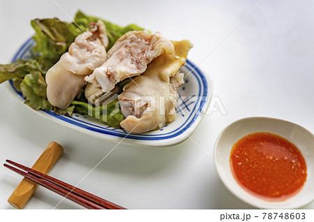 韓国、中国、台湾、沖縄、などでよく食べられてる豚足 韓国、中国、台湾、沖縄、などでよく食べられてる豚足 78748603
