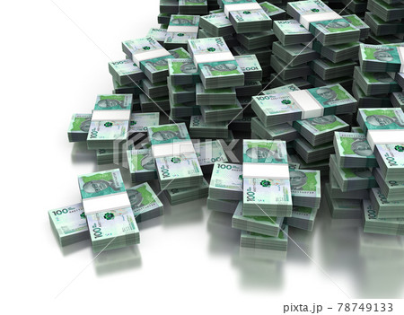 Stack of Colombian Pesos 78749133