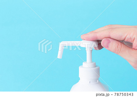 手指消毒用　アルコールスプレー使用 78750343
