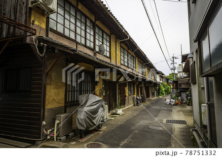 玉島港の街並み　岡山県倉敷市 78751332
