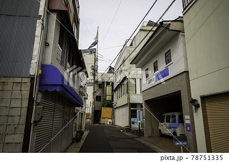 玉島港の街並み 岡山県倉敷市 玉島港の街並み 岡山県倉敷市 78751335