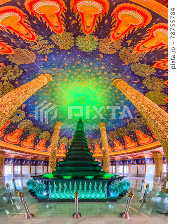 Wat Paknam Bhasicharoen, a temple, pagoda and Buddha statue in Bangkok Thailand 78755784