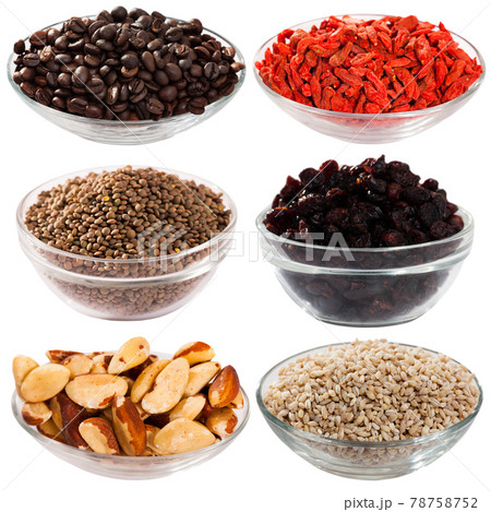Set of various dried grocery products Set of various dried grocery products 78758752