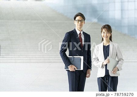 ビジネスパーソン 男女 ポートレート ビジネスパーソン 男女 ポートレート 78759270