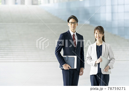 ビジネスパーソン　男女　ポートレート 78759271