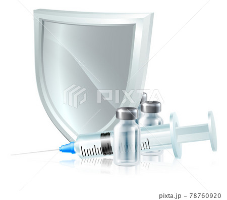 Vaccine Immunisation Syringe Medical Concept 78760920