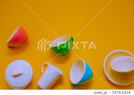 カラフルコーヒーカップ カラフルコーヒーカップ 78763938