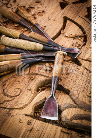 Tools of the woodcarver Tools of the woodcarver 78764214