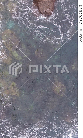 岩場･海面〜ドローンで撮影（大隅半島／鹿児島県肝属郡南大隅町） 78765958