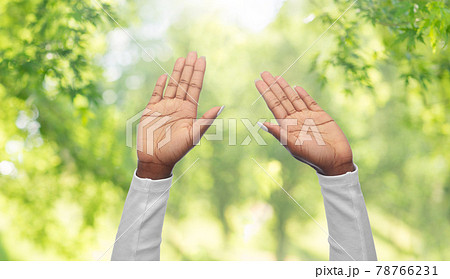 hands of african american woman hands of african american woman 78766231