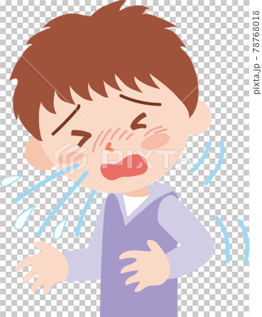 Boy sneezing 78768018