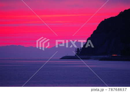 海の夕暮れ 78768637
