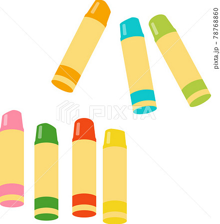 カラフルなクレヨン 78768860