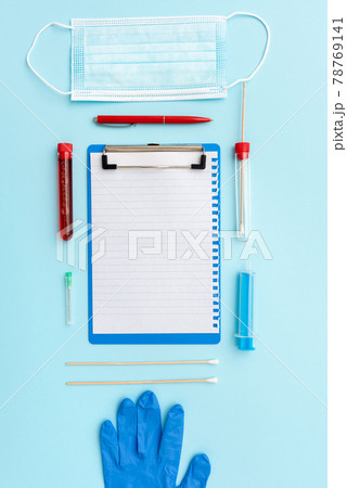Writing Important Medical Notes Laboratory Testing New Virus Medicine Disease Illness Infection Prevention Researching Virus Medicines Scientific Studies Treatment Plans 78769141
