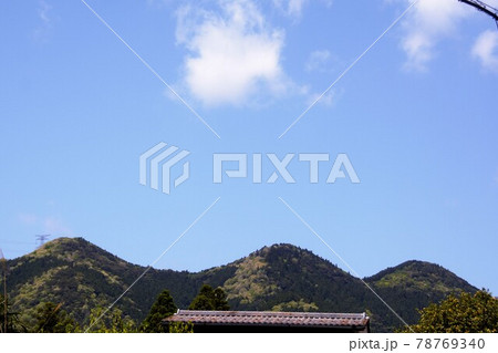 三つの峰がそろった通称三つ子山 三つの峰がそろった通称三つ子山 78769340