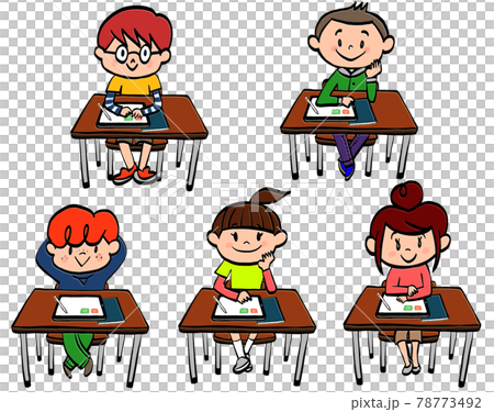 Children learning with digital devices Children learning with digital devices 78773492