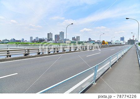 新荒川大橋／川口市方面を望む(東京都北区)【2021.6】 78774226