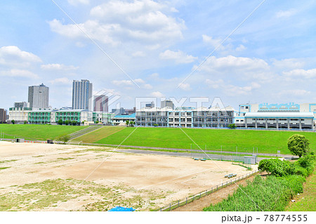 新荒川大橋より川口市(駅)方面を望む(埼玉県川口市)【2021.6】 78774555