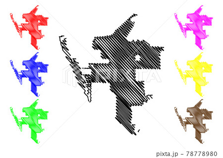 Oxnard City (United States cities, United States of America, usa city) map vector illustration, scribble sketch Oxnard map Oxnard City (United States cities, United States of America, usa city) map vector illustration, scribble sketch Oxnard map 78778980