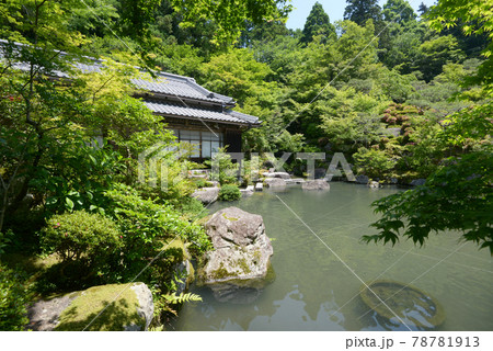 百済寺 本坊の庭園 滋賀県東近江市 百済寺 本坊の庭園 滋賀県東近江市 78781913
