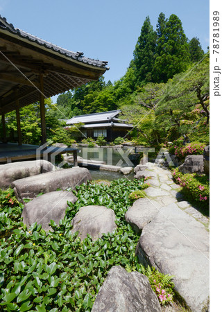 百済寺 本坊の庭園 滋賀県東近江市 百済寺 本坊の庭園 滋賀県東近江市 78781989