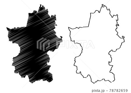 Paijanne Tavastia Region (Republic of Finland) map vector illustration, scribble sketch Paijat-Hame map 78782659