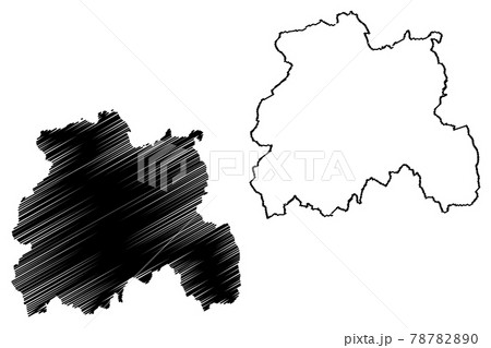Laois County Council (Republic of Ireland, Counties of Ireland) map vector illustration, scribble sketch Laois map.. Laois County Council (Republic of Ireland, Counties of Ireland) map vector illustration, scribble sketch Laois map.. 78782890