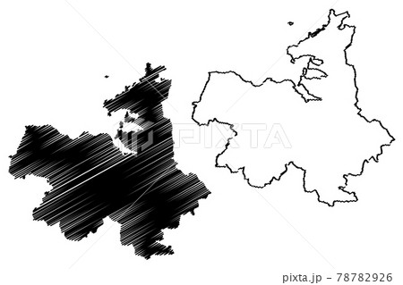 Sligo County Council (Republic of Ireland, Counties of Ireland) map vector illustration, scribble sketch Sligo map.. 78782926