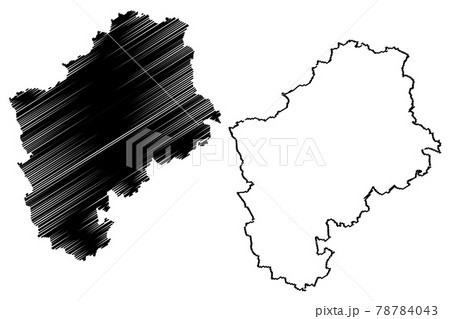 Sliven Province (Republic of Bulgaria, Provinces of Bulgaria) map vector illustration, scribble sketch Sliven map 78784043