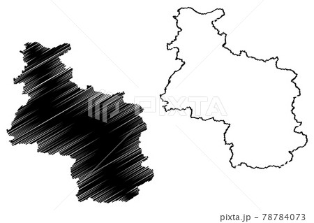 Veliko Tarnovo Province (Republic of Bulgaria, Provinces of Bulgaria) map vector illustration, scribble sketch Veliko Tarnovo map 78784073