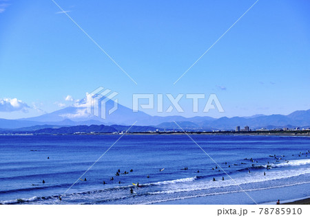 江の島からの富士山 江の島からの富士山 78785910
