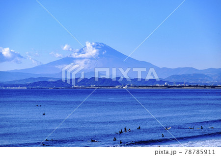 江の島からの富士山 78785911