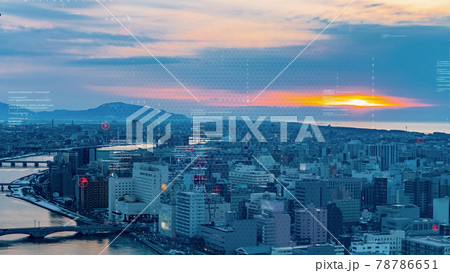 都市とテクノロジー　デジタルトランスフォーメーション  78786651