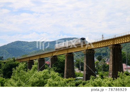 磐越西線・一ノ戸川橋梁(福島県・喜多方市) 磐越西線・一ノ戸川橋梁(福島県・喜多方市) 78786929