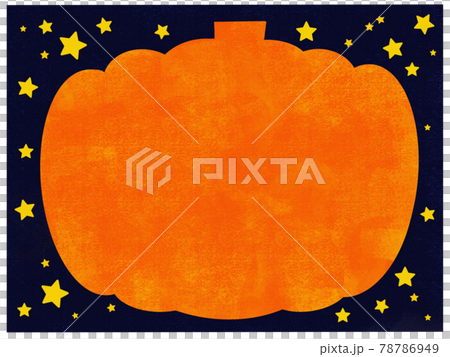 Halloween pumpkin background material 78786949